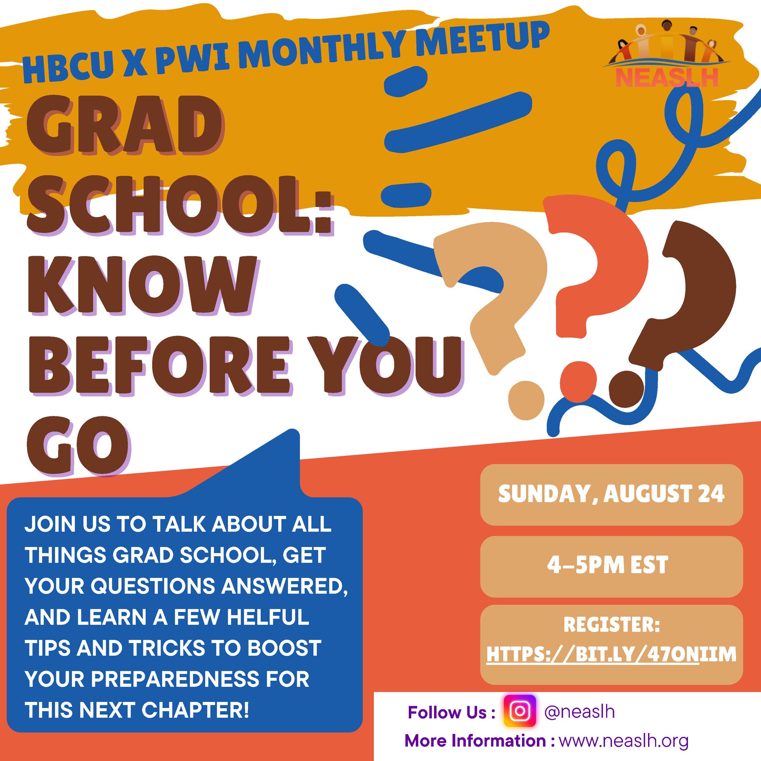 flyer with event information